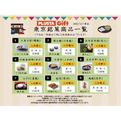 (東京駅)日替わりで東京の銘菓が登場!