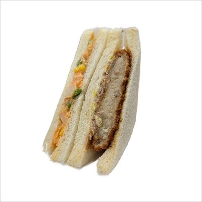コロッケ＆明太子ポテトサラダサンド