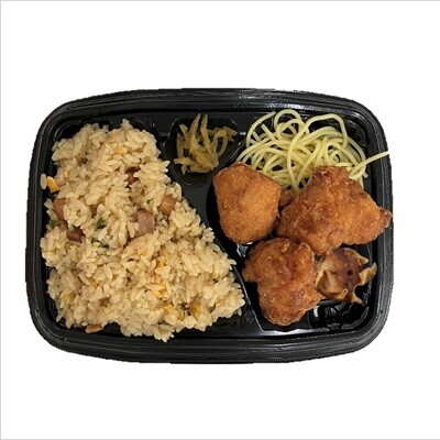 焼豚炒飯＆唐揚げ弁当