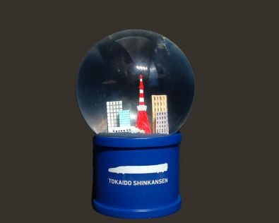 東京タワーファンも必見！スノードーム（東海道新幹線と東京タワー）冬の思い出を閉じ込めて新発売