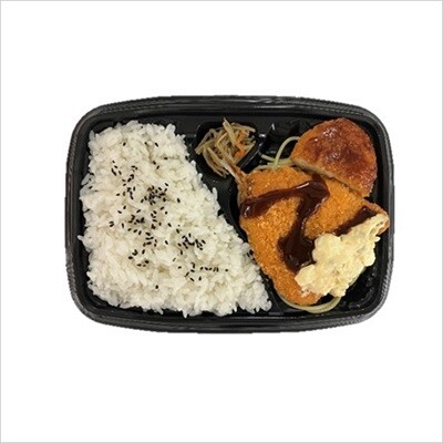 アジフライ弁当