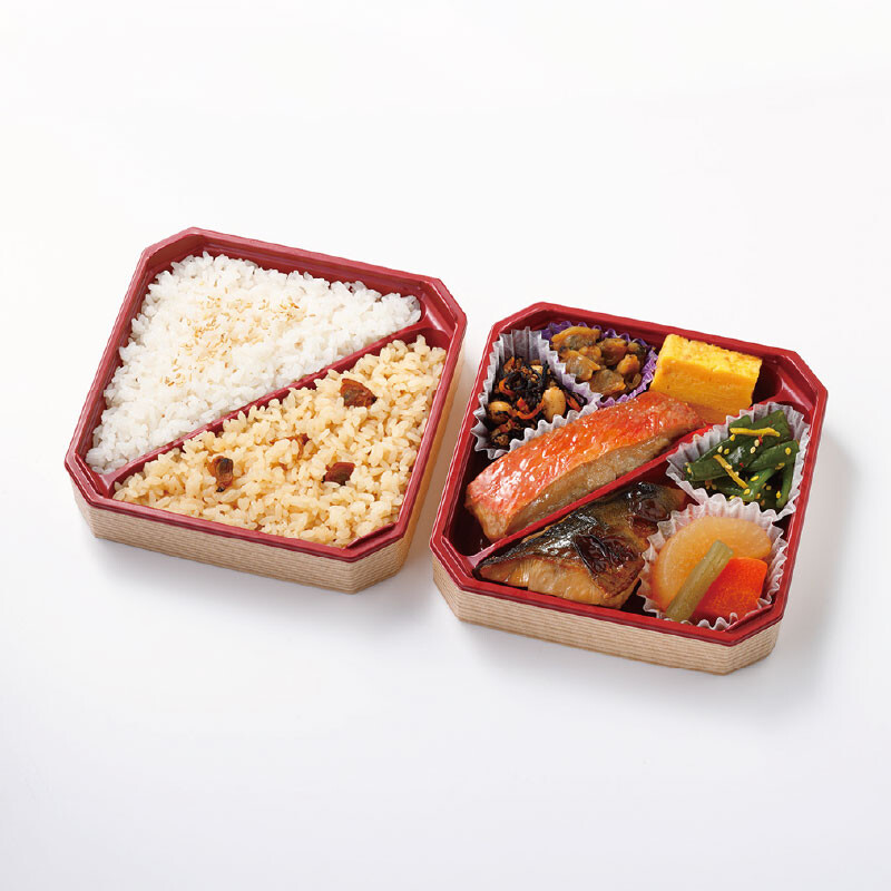 二段重 海 ～金目鯛と縞𩸽（しまほっけ）～｜駅弁・商品｜東京駅・品川