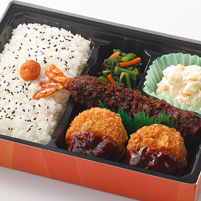 みそかつ＆大えびフライ弁当
