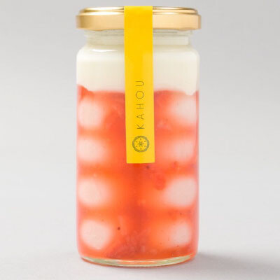 （京都駅）-KAHOU-春限定商品が登場 「果朋だんご- いちごラテ -」