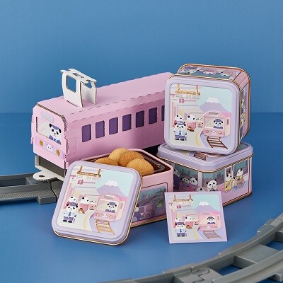 （品川駅）パンダトレイン缶が登場！　