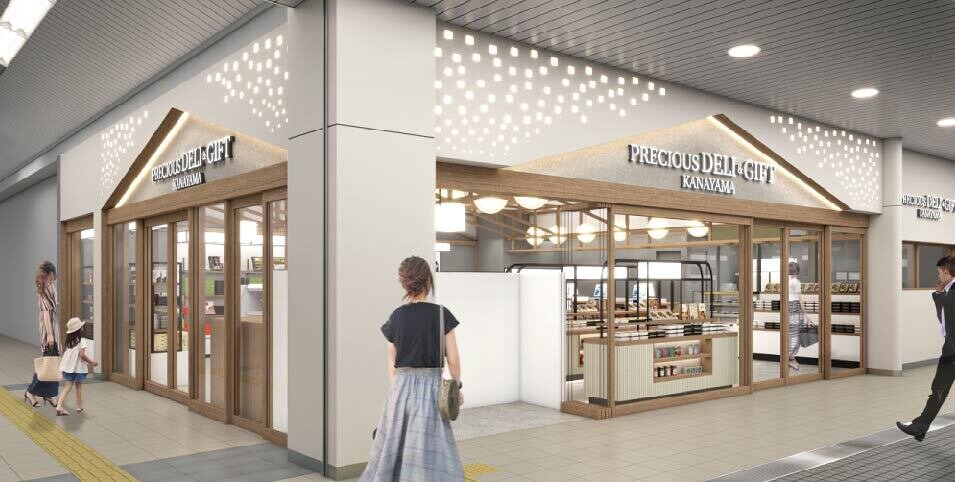 松浦商店が作る当店限定のベーカリーや全国の銘菓を楽しむ<br>こだわりの食をテーマにした「プレシャスデリ＆ギフト金山」が7/20 OPEN !