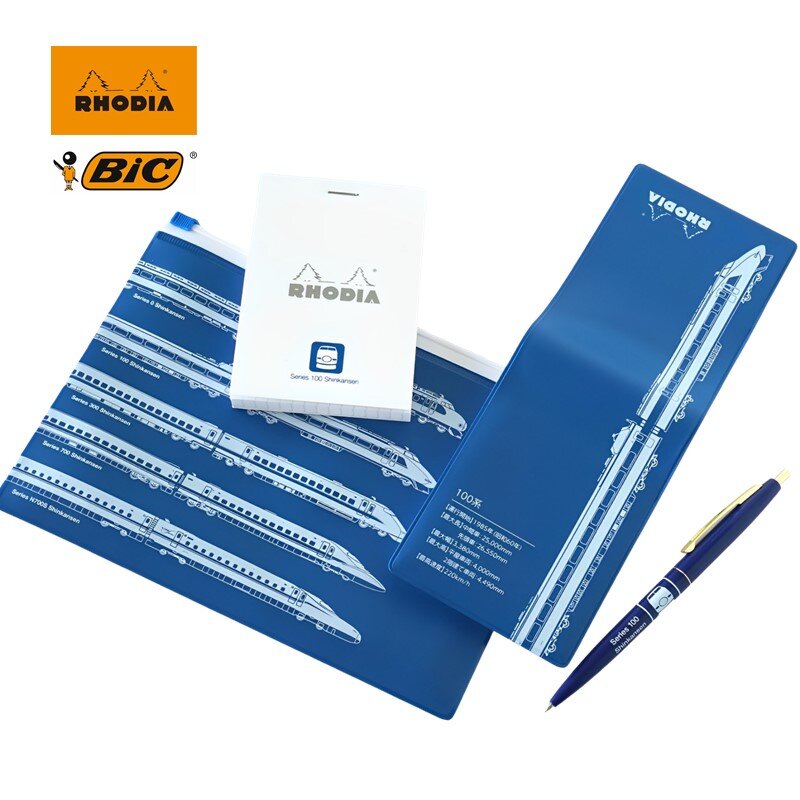 RHODIA・BICとのコラボ商品第2弾！300系・923形ドクターイエロー