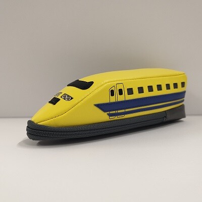 ☆新品タグ付き☆familiar×JR東海　コラボ　ドクターイエロー　ペンケース ファミリア 限定コラボ JR東海 ドクターイエロー ペンケース