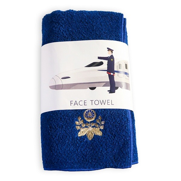 新幹線をデザインした当社オリジナル 今治フェイスタオルを新発売