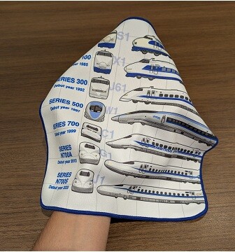 もちろん500系も入っています！歴代新幹線をデザインした2アイテムを